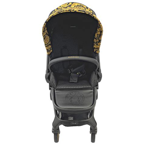 versace stroller with chain|Versace designer stroller.